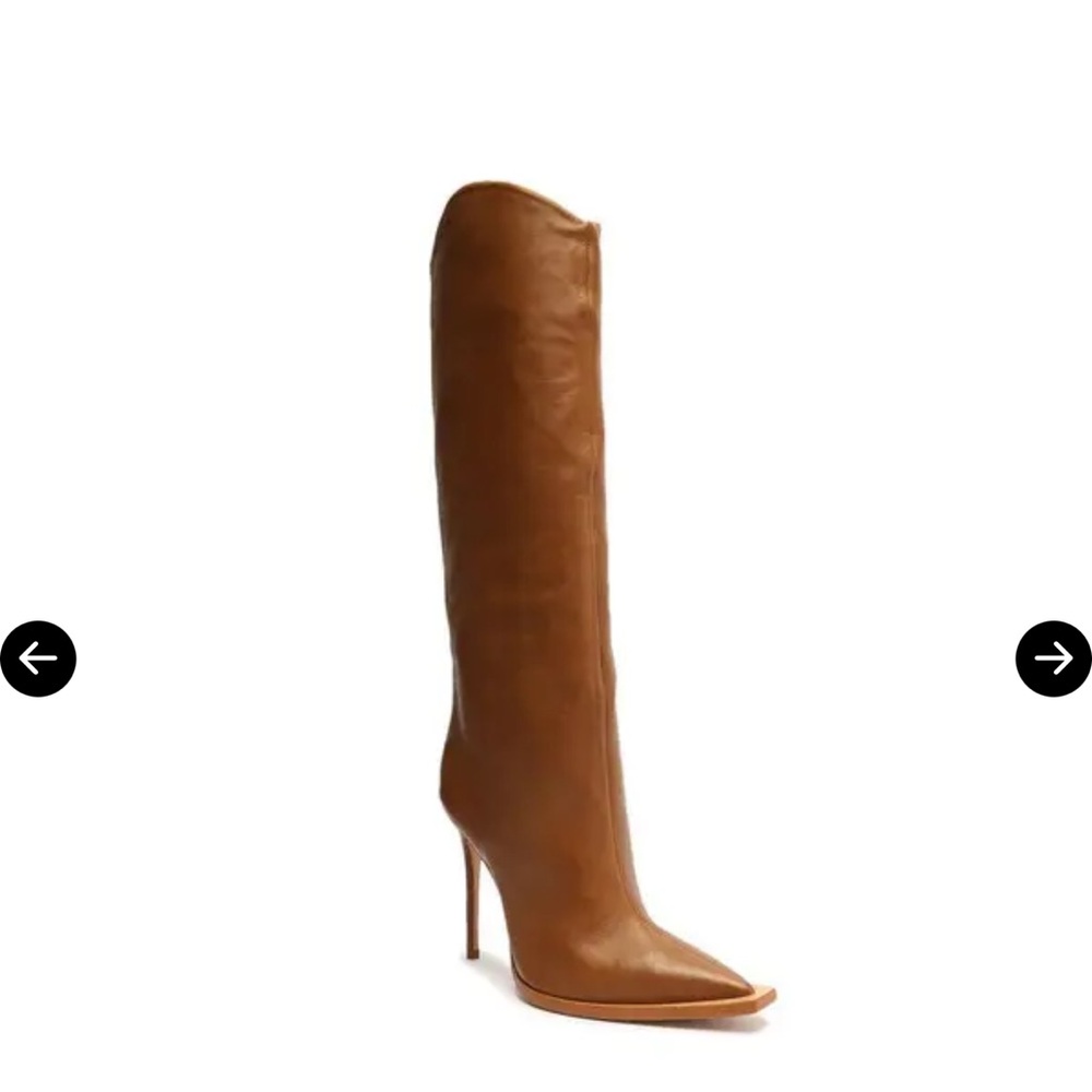 Maryana tan leather Boot